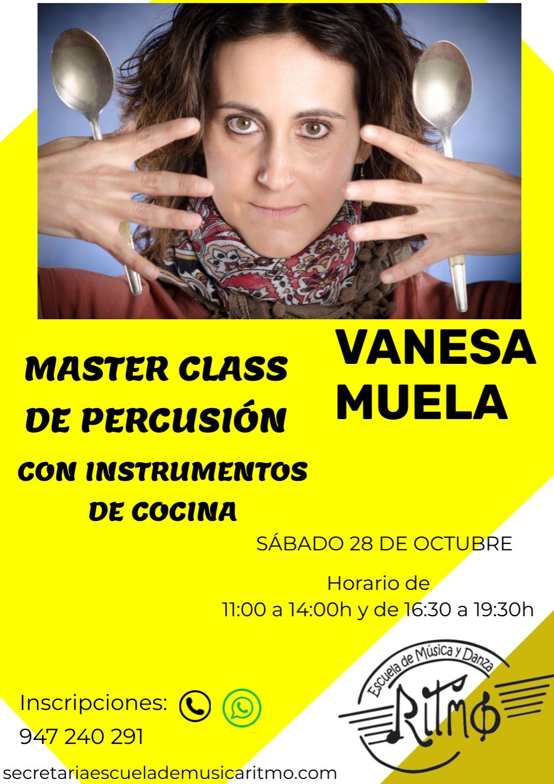 Master class de percusión