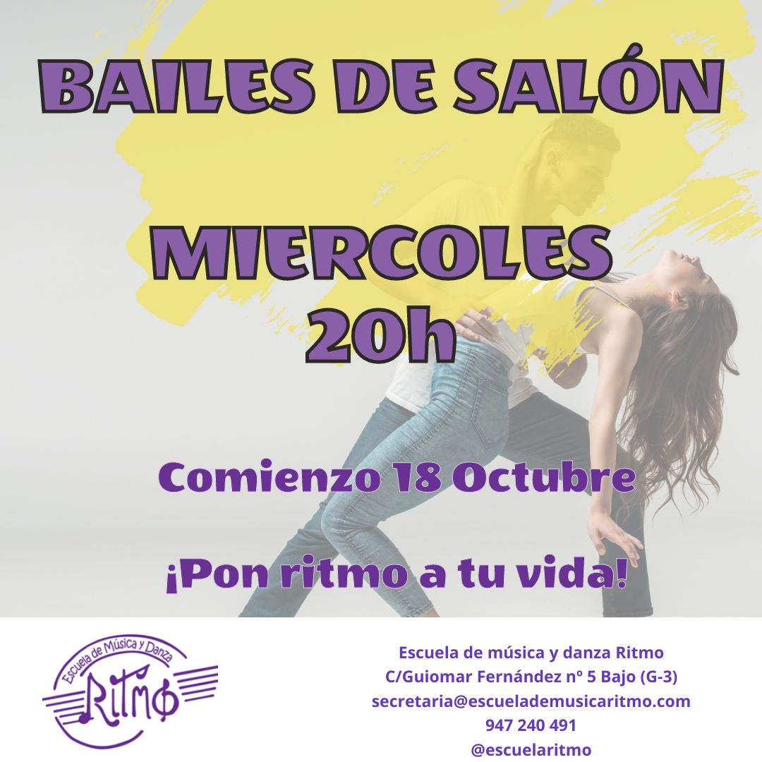 Curso de bailes de salón