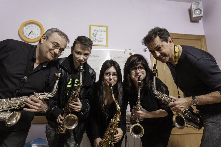 saxofones